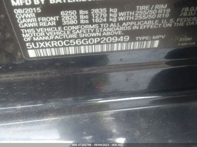 5UXKR0C56G0P20949 BMW X5 Xdrive35i