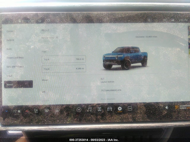 Rivian R1t Launch Edition 2022 7FCTGAALXNN001474 Image 13