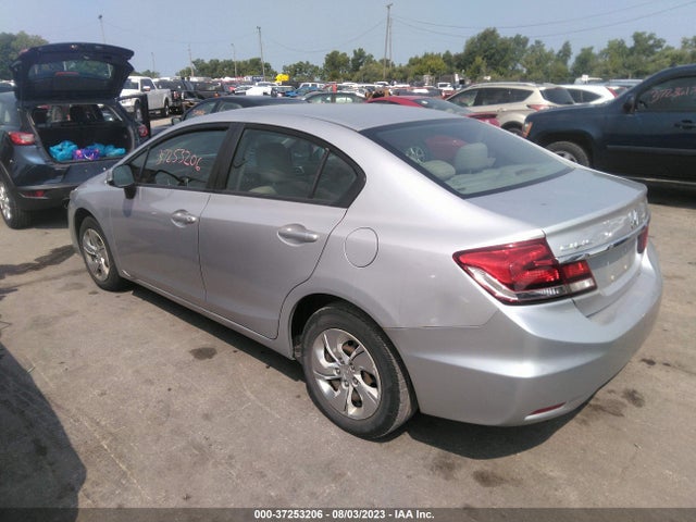 2013 HONDA CIVIC SDN LX VIN: 19XFB2F57DE074287