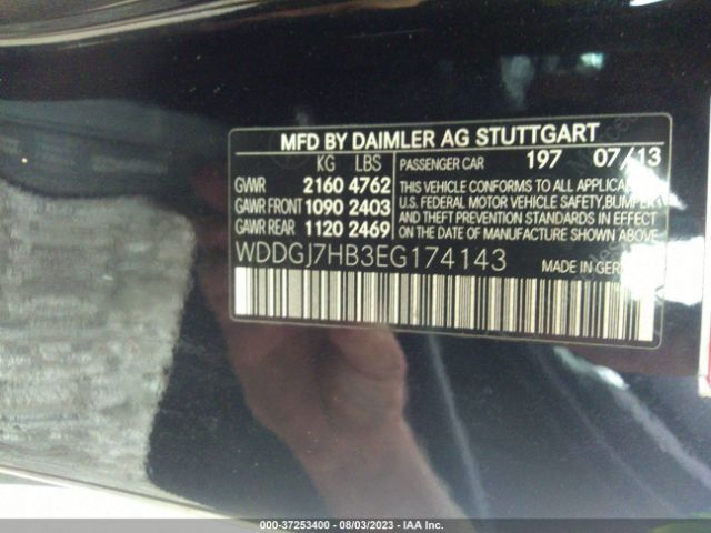 WDDGJ7HB3EG174143 Mercedes-Benz C-class C 63 Amg