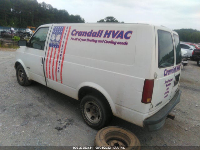 1999 CHEVROLET ASTRO CARGO VAN VIN: 1GCDM19W0XB107843