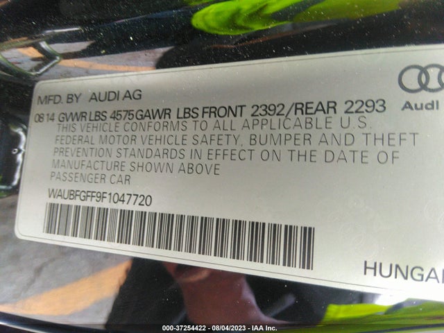WAUBFGFF9F1047720 Audi S3/a3 2.0t Premium