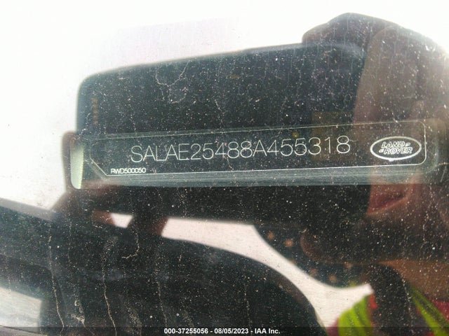 2008 LAND ROVER LR3 SE VIN: SALAE25488A455318
