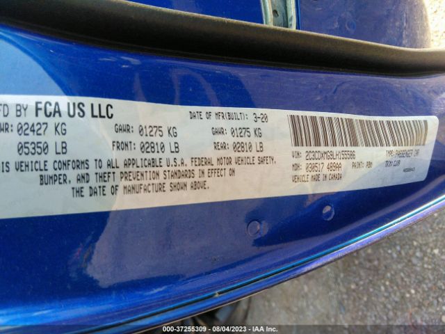 2C3CDXMG9LH155586 Dodge CHARGER GT