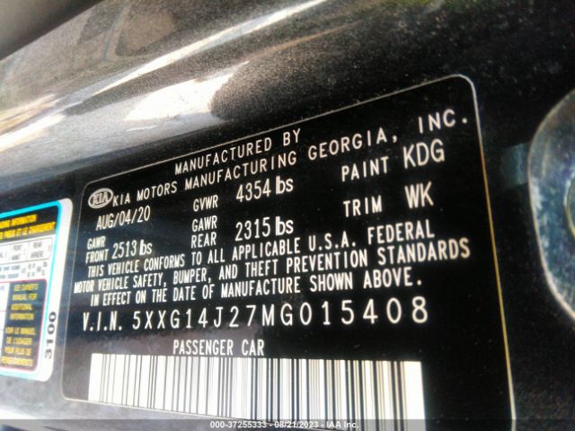 5XXG14J27MG015408 KIA K5 LXS