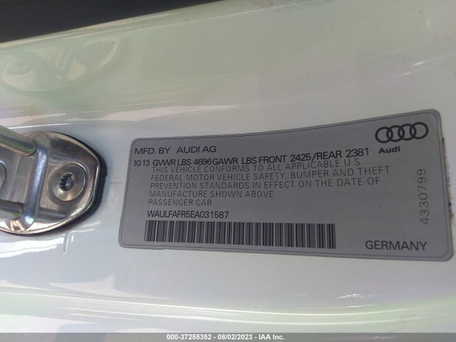 Audi A5 Premium Plus 2014 WAULFAFR5EA031587 Image 16