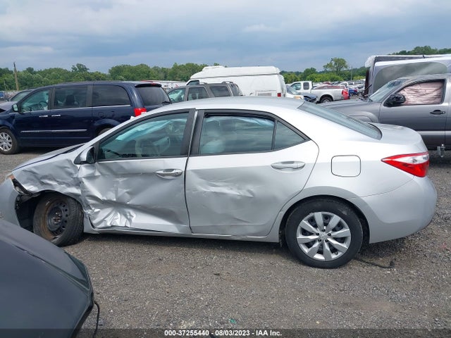 2014 TOYOTA COROLLA L/LE/S/S PLUS/LE PLUS VIN: 2T1BURHE9EC025218