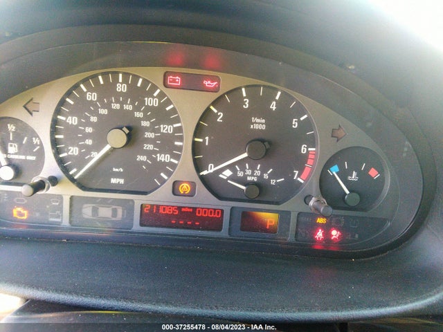 1999 BMW 3 SERIES 323I VIN: WBAAM3339XCA81038