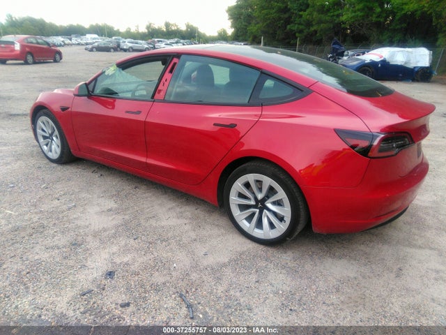 Tesla Model 3 Long Range 2021 5YJ3E1EB1MF079846 Image 3