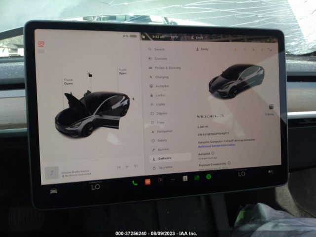 5YJ3E1EA3PF549273 Tesla MODEL 3