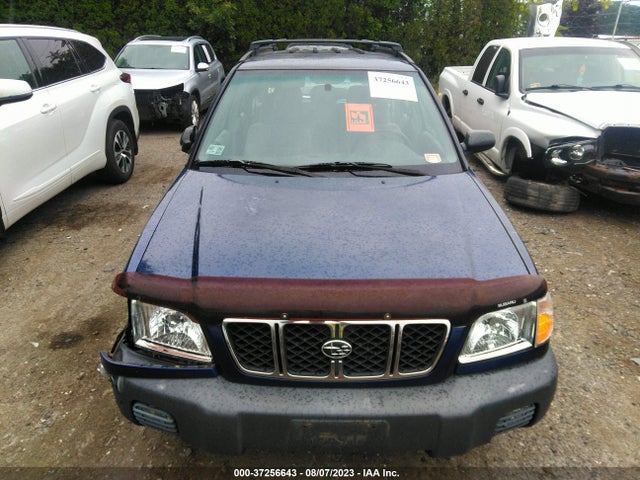 2002 SUBARU FORESTER L VIN: JF1SF63592H720361