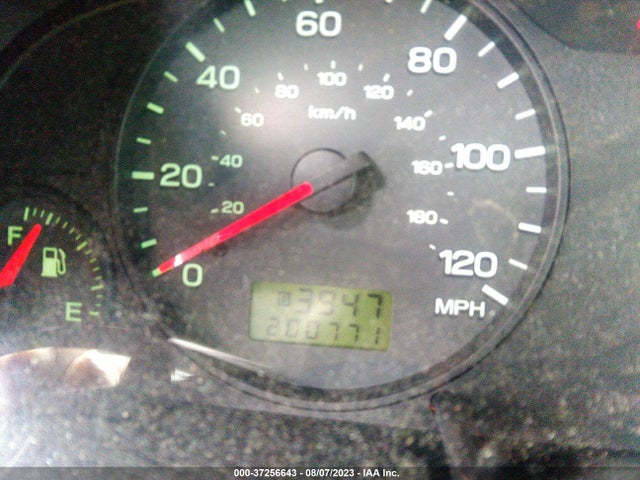 2002 SUBARU FORESTER L VIN: JF1SF63592H720361