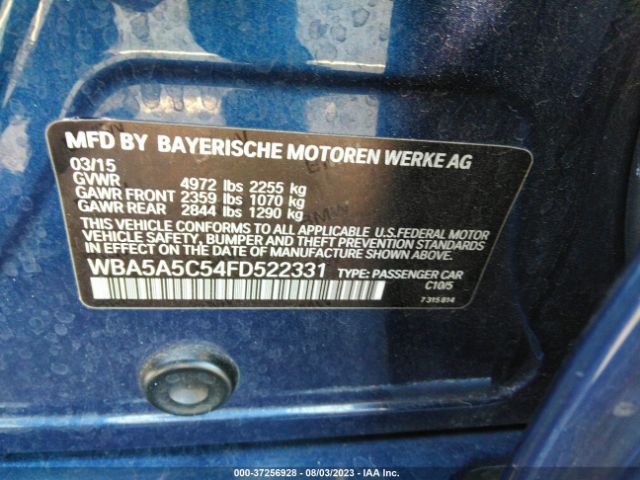WBA5A5C54FD522331 BMW 5 Series 528i