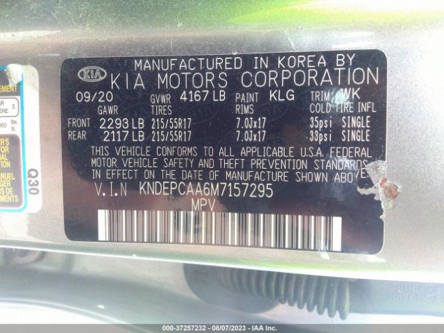 2021 KIA SELTOS KNDEPCAA6M7157295 Photo 8