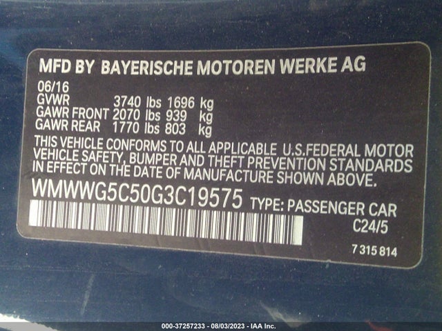 2016 Mini Roadster, VIN: WMWWG5C50G3C19575