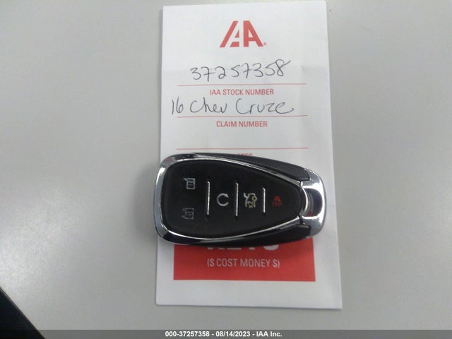 Chevrolet CRUZE LT 2016 1G1BE5SM7G7326850 Image 11