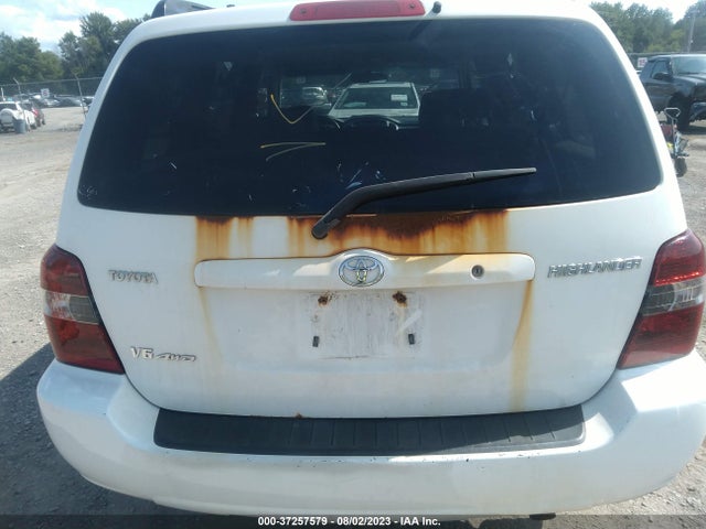 2006 TOYOTA HIGHLANDER W/3RD ROW/LIMITED W VIN: JTEEP21AX60141361