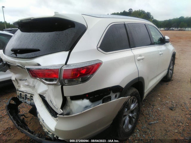 2015 TOYOTA HIGHLANDER XLE VIN: 5TDJKRFH6FS154170