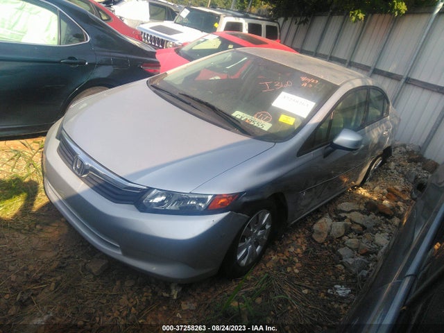 2012 HONDA CIVIC SDN LX VIN: 19XFB2F53CE064239