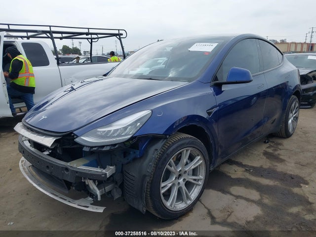 Tesla Model Y Long Range 2021 5YJYGDEEXMF173204 Image 2