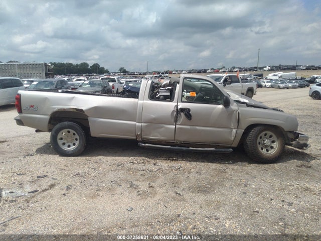 2006 CHEVROLET SILVERADO 1500 WORK TRUCK VIN: 1GCEK19ZX6E227344