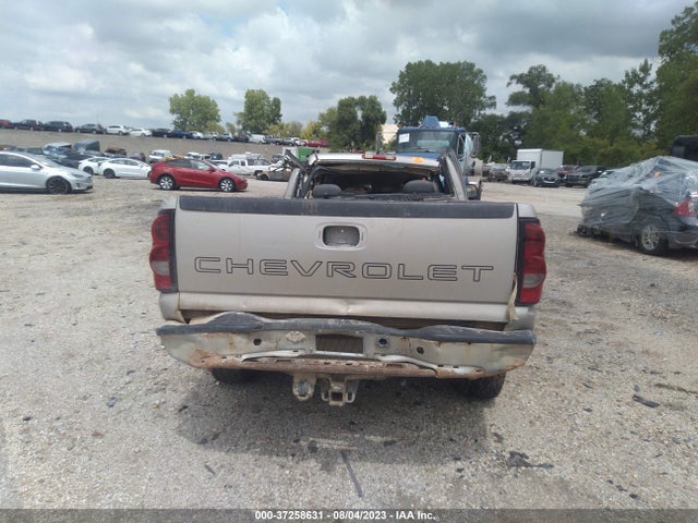 2006 CHEVROLET SILVERADO 1500 WORK TRUCK VIN: 1GCEK19ZX6E227344