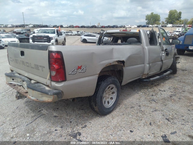 2006 CHEVROLET SILVERADO 1500 WORK TRUCK VIN: 1GCEK19ZX6E227344