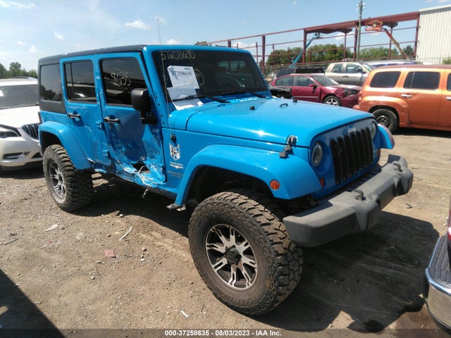 2012 JEEP WRANGLER UNLIMITED SAHARA VIN: 1C4BJWEG7CL128432