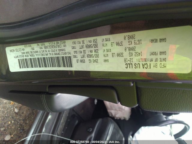 1C4RJFAG3KC613489 Jeep Grand Cherokee Altitude