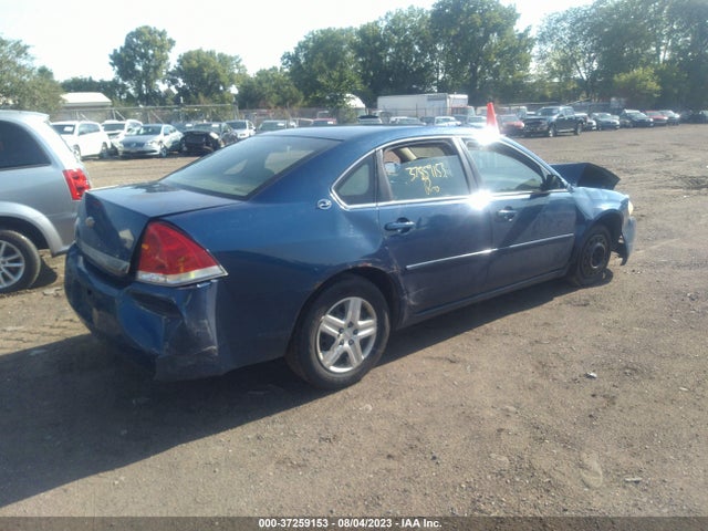 2006 CHEVROLET IMPALA LS VIN: 2G1WB55KX69297846