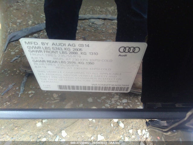 WA1CMAFP3EA097895 Audi Q5 Premium Plus