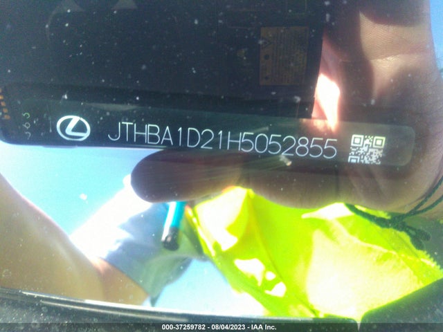 JTHBA1D21H5052855 Lexus Is Is Turbo