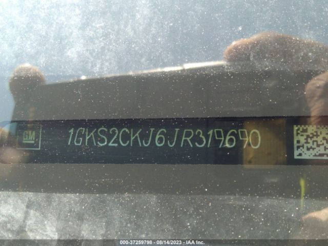 1GKS2CKJ6JR319690 GMC YUKON DENALI
