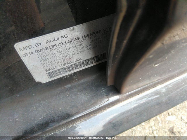 WAUFFAFL8EN035604 Audi A4 Premium Plus