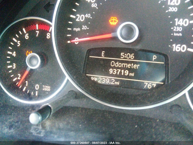 2012 VOLKSWAGEN BEETLE 2.0T TURBO W/SOUND VIN: 3VWVA7ATXCM626836