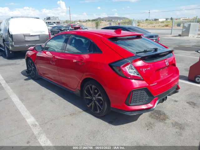 SHHFK7G49JU203590 Honda Civic Hatchback Sport