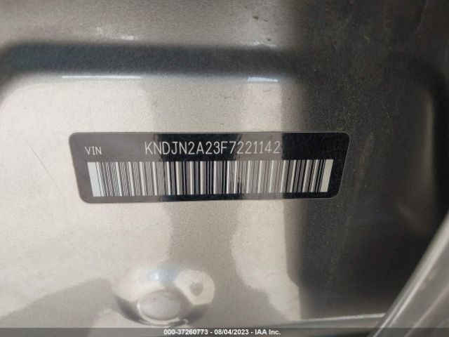 KNDJN2A23F7221142 KIA Soul Base