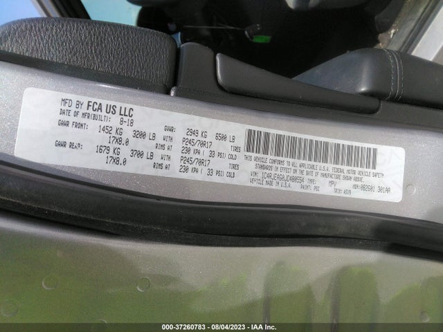 1C4RJEAG0JC480554 Jeep Grand Cherokee Laredo E