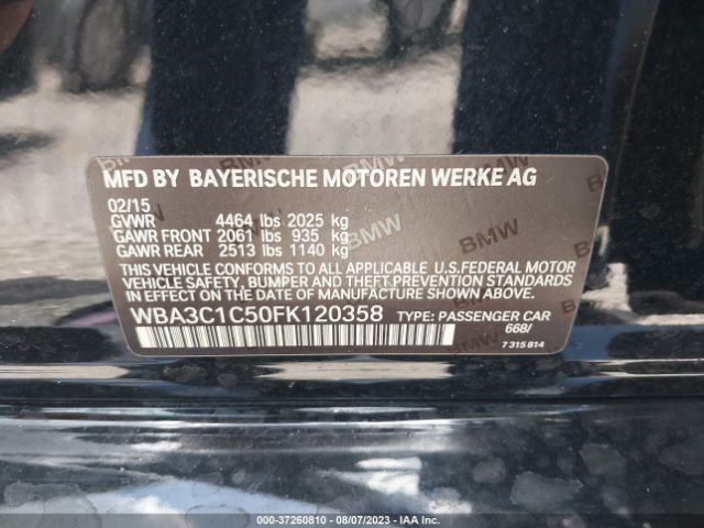 WBA3C1C50FK120358 BMW 3 Series 328i