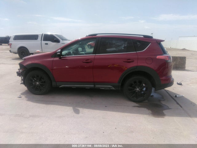 2018 TOYOTA RAV4 XLE/ADVENTURE VIN: 2T3RFREV0JW784384