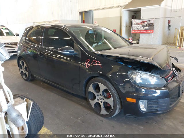2012 VOLKSWAGEN GTI W/CONV & SUNROOF VIN: WVWFV7AJ8CW167199
