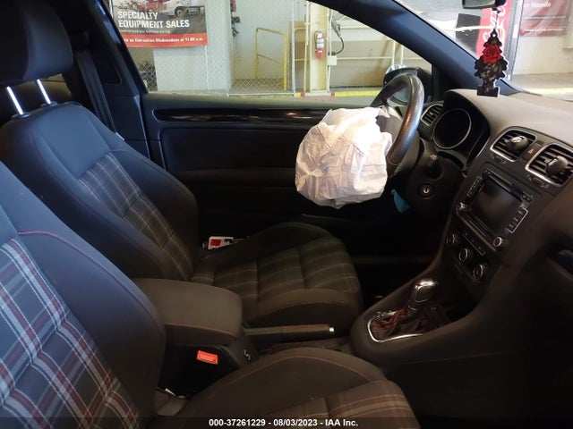 2012 VOLKSWAGEN GTI W/CONV & SUNROOF VIN: WVWFV7AJ8CW167199