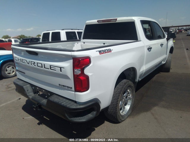 Chevrolet Silverado 1500 4wd  Short Bed Custom Trail Boss 2021 1GCPYCEH0MZ330147 Image 4