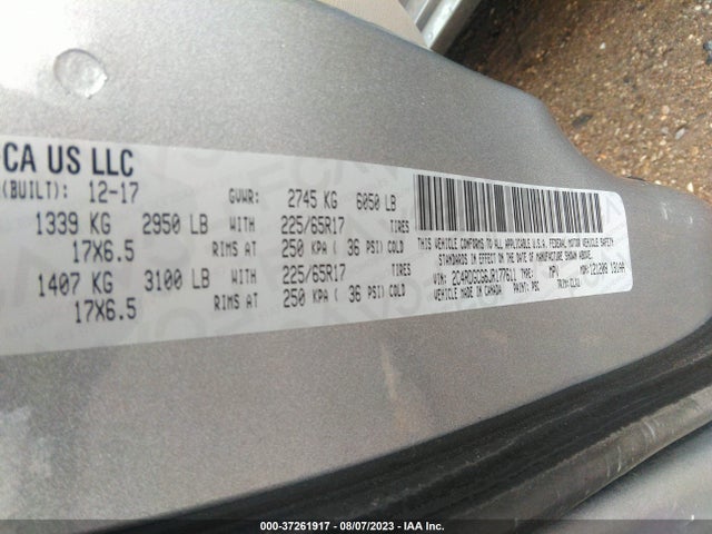 Dodge Grand Caravan Sxt 2018 2C4RDGCG6JR177611 Image 9