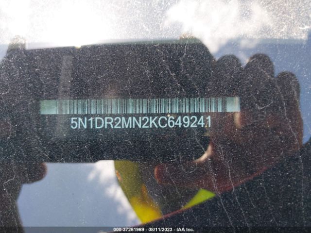 5N1DR2MN2KC649241 Nissan Pathfinder Sv