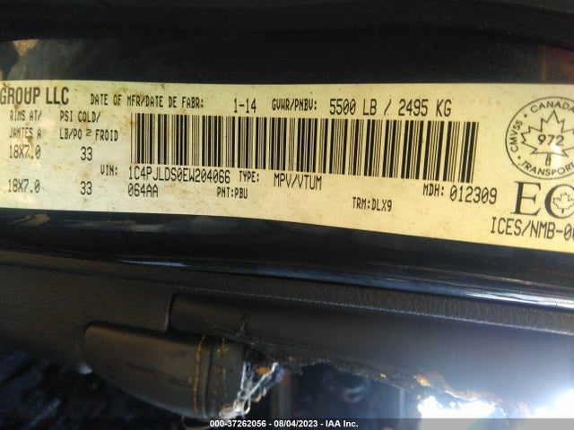 Jeep Cherokee Limited 2014 1C4PJLDS0EW204066 Image 9
