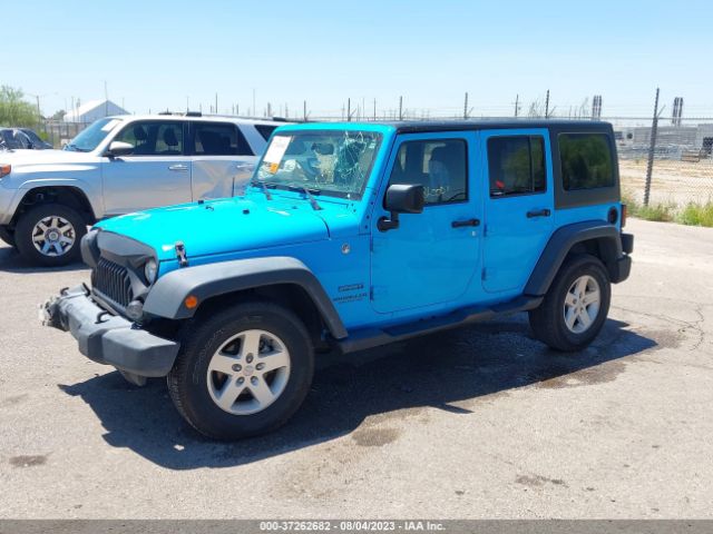 1C4BJWDGXHL612653 Jeep Wrangler Unlimited Sport