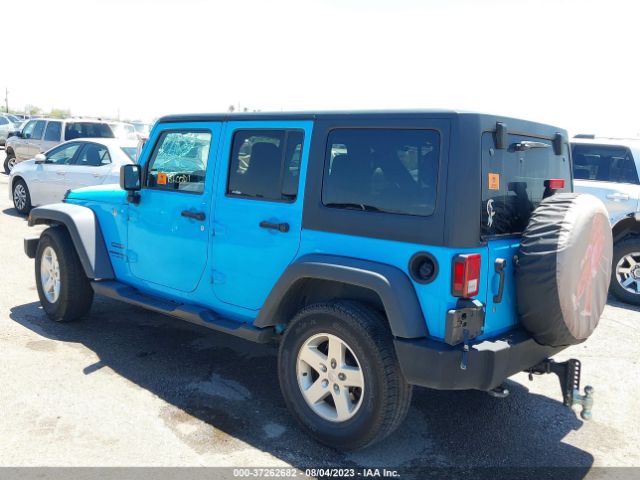 1C4BJWDGXHL612653 Jeep Wrangler Unlimited Sport
