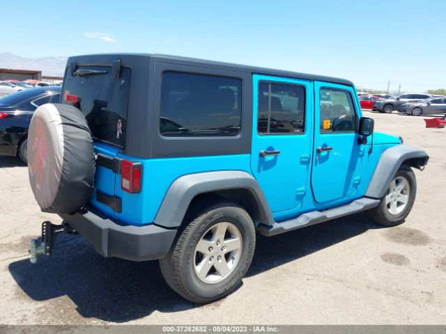 1C4BJWDGXHL612653 Jeep Wrangler Unlimited Sport