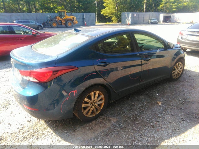2014 HYUNDAI ELANTRA SE VIN: KMHDH4AE0EU115124